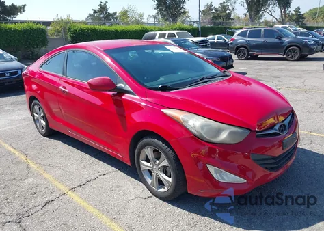 2013 Hyundai Elantra Gs из США, поврежденный, VIN KMHDH6AE7DU001096